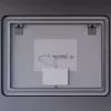 LED tükör - fényerő + színhőfok állítás + páramentesítő + óra - 75 x 100 cm