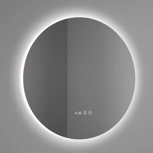 Welland Type-1 LED tükör - fényerő + színhőfok szabályozás - Ø 60 cm