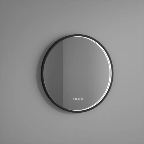 Welland Luxury-Line G783 LED tükör - fényerő + színhőfok állítás + páramentesítő + óra - Ø 60 cm