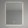 Welland Type-1VS LED tükör - fényerő + színhőfok állítás + páramentesítő + óra - 60 x 80 cm