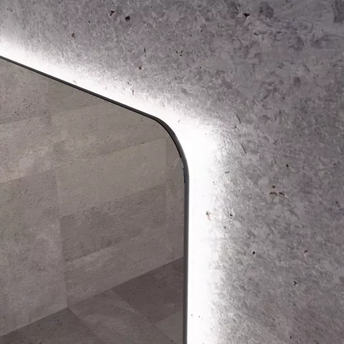 Welland Luxury-Line G790 LED tükör - fényerő + színhőfok állítás + páramentesítő + óra - 60 x 80 cm