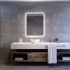 Welland Luxury-Line Jinzor LED tükör - fényerő + színhőfok állítás + páramentesítő + óra - 70 x 90 cm