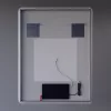 Welland Luxury-Line Jinzor LED tükör - fényerő + színhőfok állítás + páramentesítő + óra - 70 x 90 cm