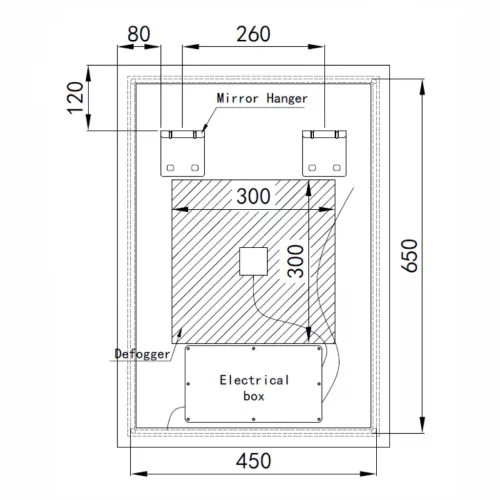Welland Luxury-Line Sidlux LED tükör - fényerő + színhőfok állítás + páramentesítő + óra - 50 x 70 cm
