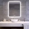 Welland Luxury-Line G773 LED tükör - fényerő + színhőfok állítás + páramentesítő + óra - 70 x 90 cm