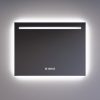 Welland Type-G804 LED tükör - fényerő + színhőfok állítás + óra - 80 x 60 cm