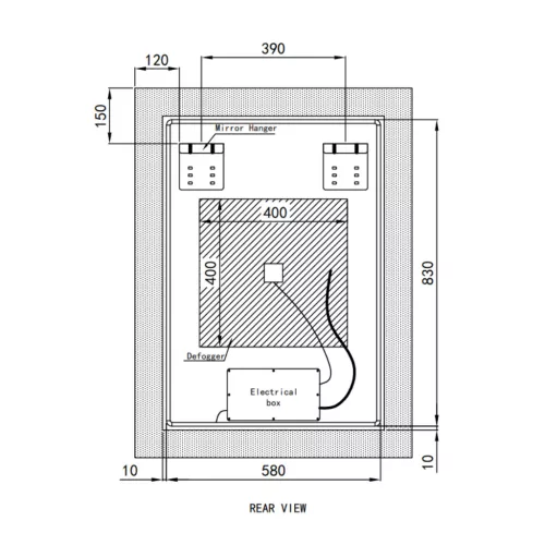 Welland Luxury-Line Dual LED tükör