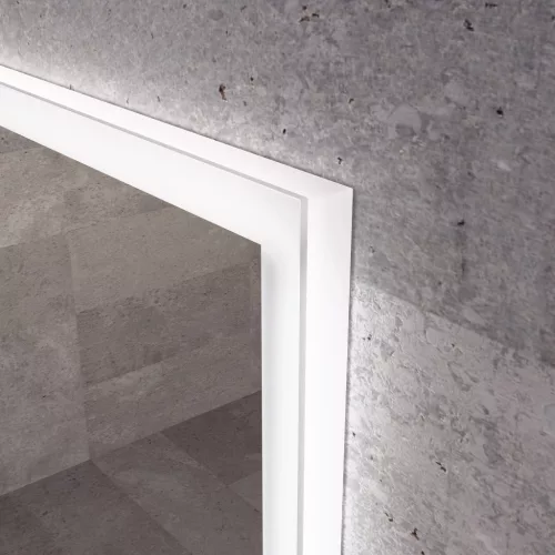 Welland Luxury-Line G799 LED tükör - fényerő + színhőfok állítás + páramentesítő + óra - 60 x 80 cm