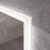 Welland Luxury-Line G799 LED tükör - fényerő + színhőfok állítás + páramentesítő + óra - 60 x 80 cm