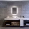 Welland Type-20V LED tükör - fényerő + színhőfok állítás + páramentesítő + óra - 50 x 70 cm