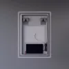 Welland Type-20V LED tükör - fényerő + színhőfok állítás + páramentesítő + óra - 50 x 70 cm