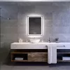 Welland Type-20V LED tükör - fényerő + színhőfok állítás - RGB - 60 x 80 cm