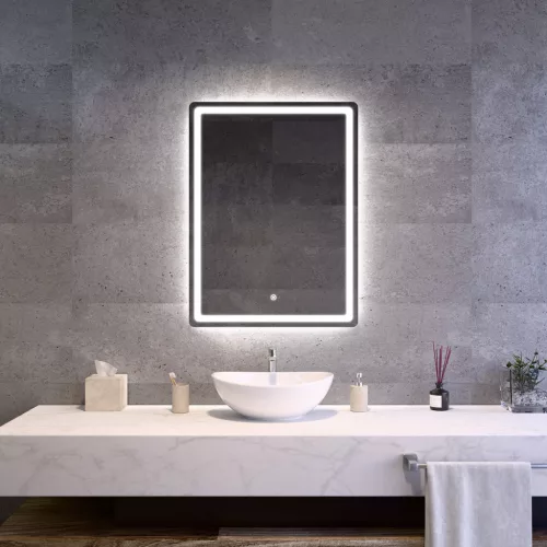 Welland Type-20V LED tükör - fényerő + színhőfok állítás - 60 x 80 cm