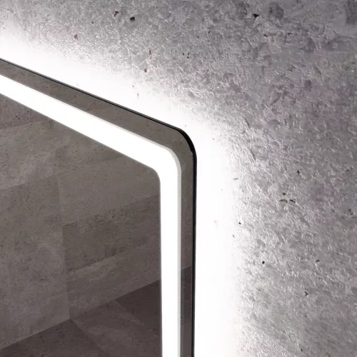 Welland Type-20V LED tükör - fényerő + színhőfok állítás + páramentesítő + óra - 70 x 90 cm