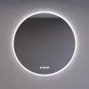 Welland Luxury-Line Sidlux LED tükör - fényerő + színhőfok állítás + páramentesítő + óra - Ø80 cm