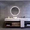 Welland Luxury-Line Sidlux LED tükör - fényerő + színhőfok állítás + páramentesítő + óra - Ø80 cm