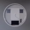 Welland Luxury-Line Sidlux LED tükör - fényerő + színhőfok állítás + páramentesítő + óra - Ø80 cm