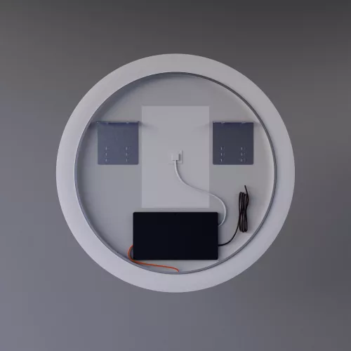 Welland Luxury-Line G799 LED tükör - fényerő + színhőfok állítás + páramentesítő + óra - 60 x 80 cm