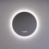Welland Alpha LED tükör - fényerő + színhőfok állítás + páramentesítő + óra - Ø 60 cm