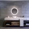 Welland Alpha LED tükör - fényerő + színhőfok állítás + páramentesítő - Ø 60 cm
