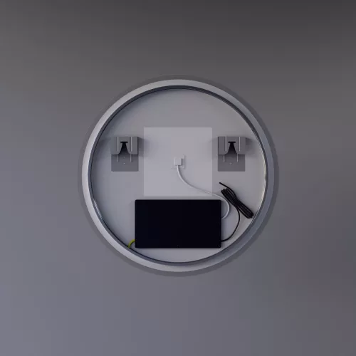 Welland Alpha LED tükör - fényerő + színhőfok állítás + páramentesítő - Ø 60 cm