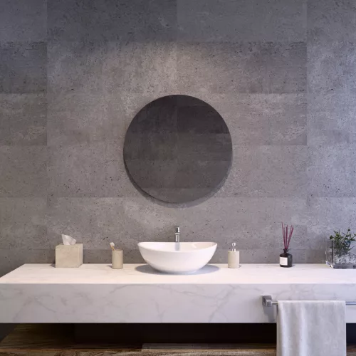 Welland fürdőszoba tükör - Ø 60 cm