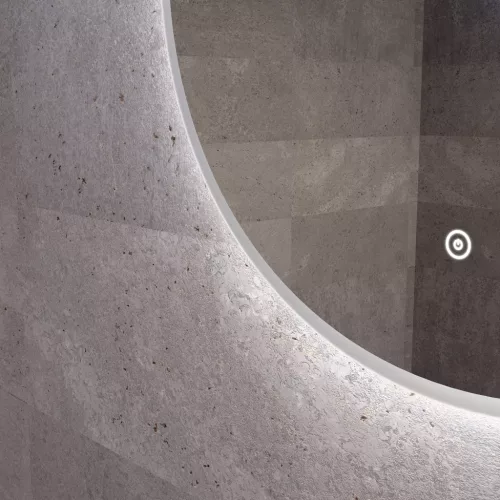 Welland Alpha LED tükör - fényerő + színhőfok állítás - Ø 70 cm