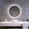 Welland Alpha LED tükör - fényerő + színhőfok állítás - Ø 80 cm