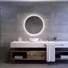 Welland Alpha LED tükör - fényerő + színhőfok állítás - Ø 80 cm