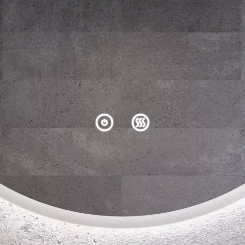 Welland Venice LED tükör - fényerő + színhőfok állítás + páramentesítő- 60 x 90 cm