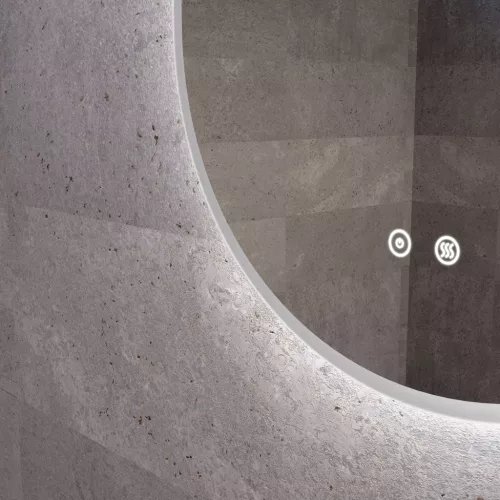 Welland Venice LED tükör - fényerő + színhőfok állítás + páramentesítő- 60 x 90 cm