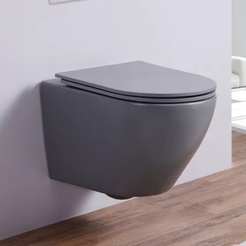 Welland Primo-Smart Tornado fali WC csésze + soft-close slim WC ülőke - szürke