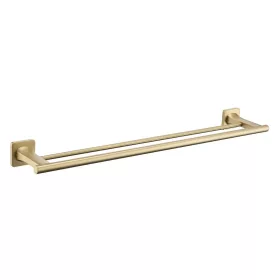 Welland Exclusive-Line 2 soros fali törölközőtartó - 60 cm - arany