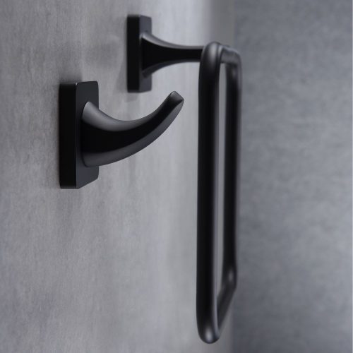 Welland Exclusive-Line törölközőtartó gyűrű - fekete (39908-B)