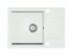 Gránit Mosogató EOS Adria + Kihúzható Shower Csap + Adagoló + Szifon (fehér)