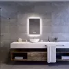 Welland Luxury-Line Como LED tükör - fényerő + színhőfok állítás + páramentesítő + óra - 50 x 70 cm
