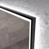 Welland Luxury-Line Como LED tükör - fényerő + színhőfok állítás + páramentesítő + óra - 50 x 70 cm