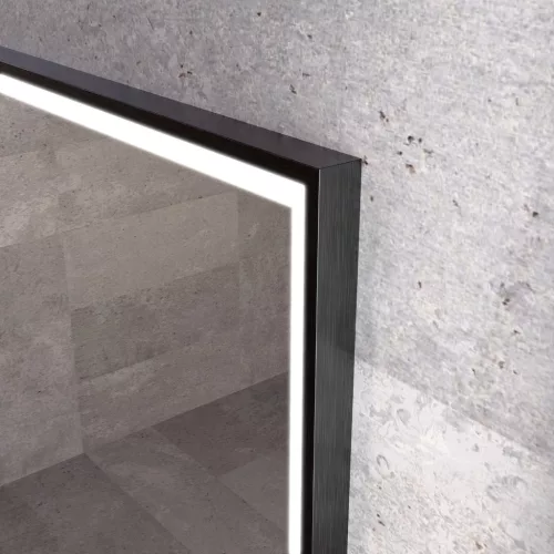 Welland Luxury-Line G800 LED tükör - fényerő + színhőfok állítás + páramentesítő + óra - 100 x 70 cm