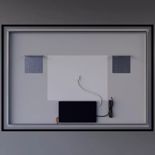 Welland Luxury-Line G800 LED tükör - fényerő + színhőfok állítás + páramentesítő + óra - 100 x 70 cm