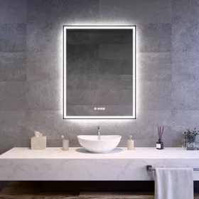 Welland Luxury-Line Como LED tükör - fényerő + színhőfok állítás + páramentesítő + óra