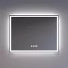 Welland Luxury-Line G800 LED tükör - fényerő + színhőfok állítás + páramentesítő + óra - 100 x 70 cm