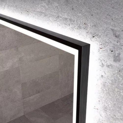 Welland Luxury-Line G800 LED tükör - fényerő + színhőfok állítás + páramentesítő + óra - 100 x 70 cm