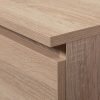 Íróasztal - Akord Furniture - 124 cm - sonoma tölgy