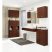 Fürdőszobai álló szekrény 85 cm - Akord Furniture - wenge