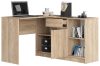 Sarok íróasztal + komód - Akord Furniture - 120 cm - sonoma tölgy