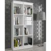 Polcos szekrény / könyvespolc - Akord Furniture  80 cm - fehér