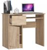 Íróasztal - Akord Furniture - 90 cm - sonoma tölgy (bal)