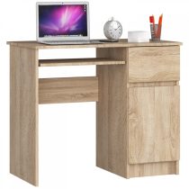 Íróasztal - Akord Furniture - 90 cm - sonoma tölgy