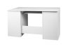 íróasztal fehér színben kihúzható billentyűzet tartóval és tárolóval