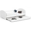 Gyerekágy ágyneműtartóval + matrac - Akord Furniture Smile - 180 x 90 cm - fehér